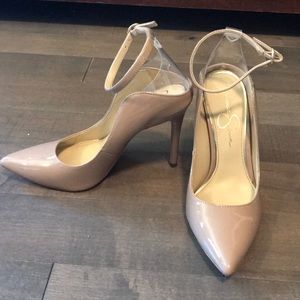 Cream heels